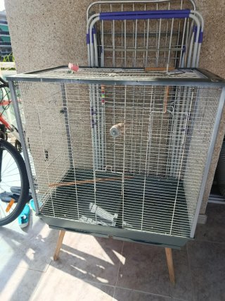 Jaula para pájaros grande