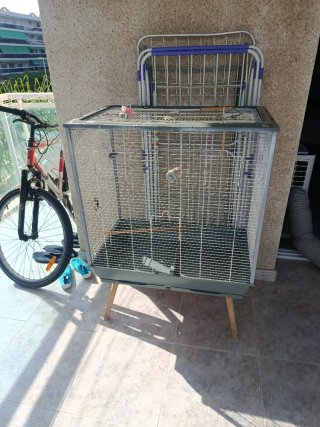 Jaula para pájaros grande