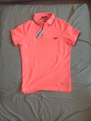 Polo Superdry Naranja Talla L