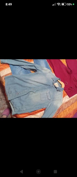 Camisa Vaquera Esprit Slim Fit Talla S