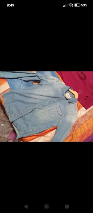 Camisa Vaquera Esprit Slim Fit Talla S