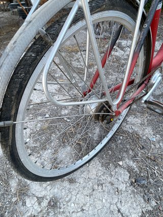 Bicicleta Gazelle Roja