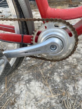 Bicicleta Gazelle Roja