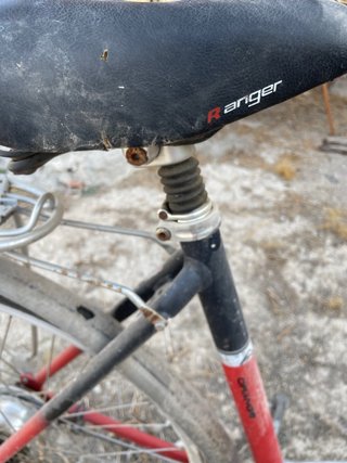 Bicicleta Gazelle Roja