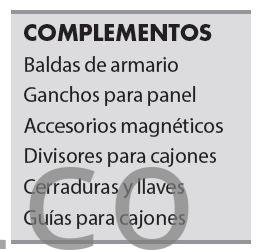 Conjunto Taller 6 Módulos S/Madera Alyco 199013