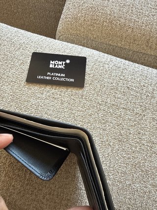 Cartera Montblanc Negra Nueva