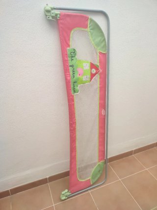 Barrera de Cama Infantil Rosa