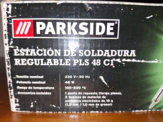 Estación de soldadura Parkside