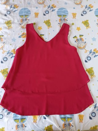Camisa fucsia mujer talla L