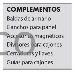 Conjunto Taller 4 Módulos S/Madera Inox Alyco 199011
