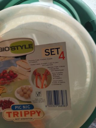 Set picnic Giostyle 4 persone