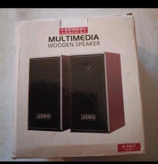 Altavoces LEERFEI Retro Wood Edition Nuevos