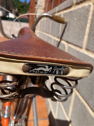 Bicicleta BH Gacela Vintage Naranja