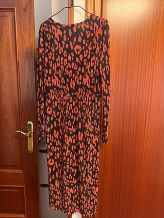 Vestido Zara Estampado Animal Print