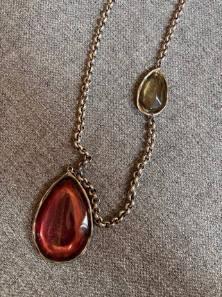 Collar Plata UNOde50 con Colgante Rosa