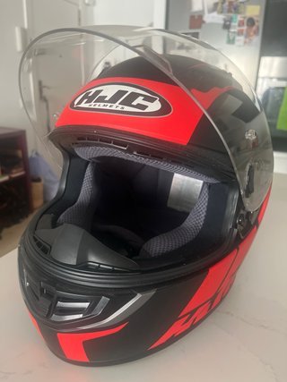 Casco HJC CS-15 Talla M Negro/Rojo