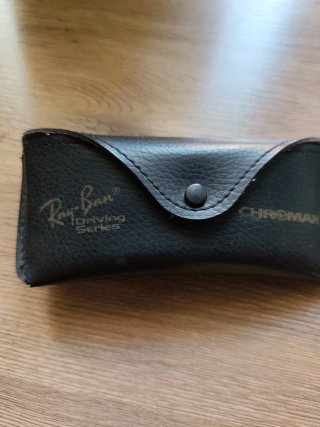 Occhiali Ray-Ban Vintage Montatura Oro Lenti Marro