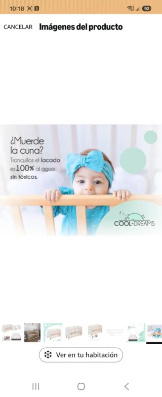 Cuna de madera Umami
