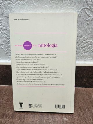 Historia mínima de la mitología. Los mitos.