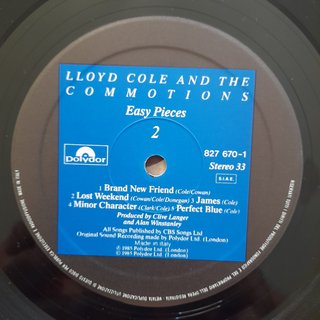 Lloyd Cole & The Commotions - Easy Pieces - Vinile