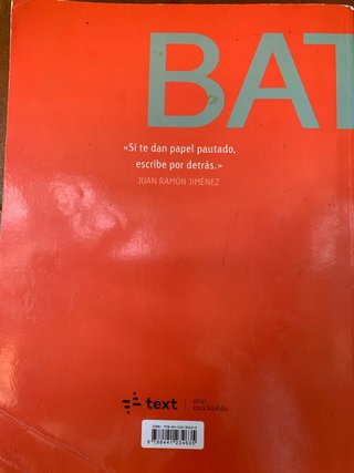 Lengua castellana y literatura 2 bachillerato