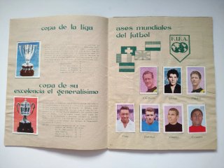 Álbum Liga Fútbol 1964 editorial Ruiz Romero.