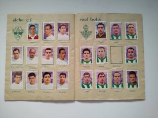 Álbum Liga Fútbol 1964 editorial Ruiz Romero.