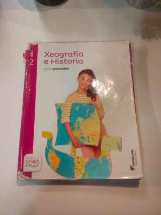 Xeografía e historia, 2 ESO. Interior buen estado.