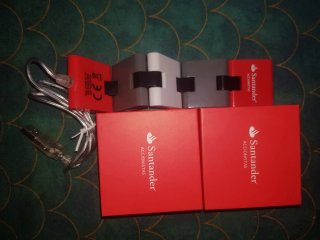 Regleta alargadera USB con varios puertos.