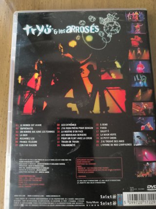 DVD Tryo en directo Reggae à coups d'cirque