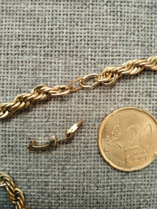 Cadena Gold Filled 40cm