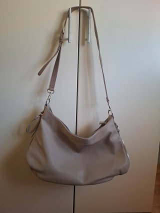 Borsa tracolla beige