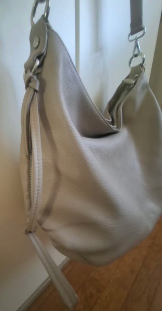 Borsa tracolla beige
