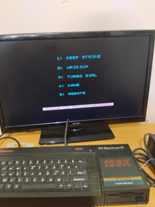 ZX Spectrum +3 128K con Unidad Floppy