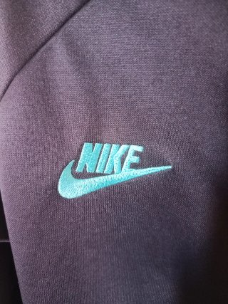 Chaqueta Nike FC Barcelona Negra y Turquesa