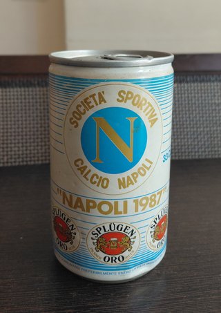 Lata Histórica Napoli Scudetto 1987 (Maradona)