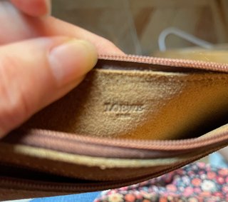 Monedero/Pochette Vintage Loewe Ante