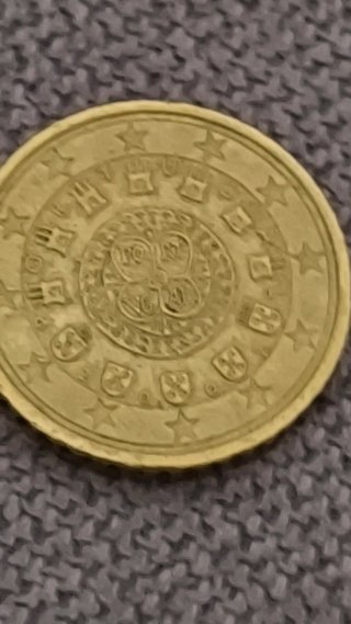 Moneda de Portugal 20 céntimos