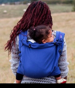 Mochila Portabebés Azul