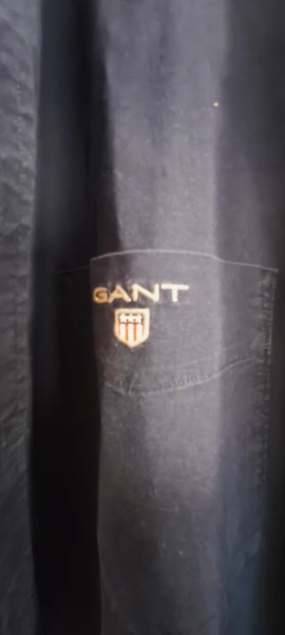 Camisa Gant Azul Hombre Talla XXL