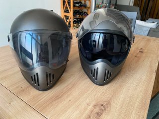 Casco El Gamberro XL y S