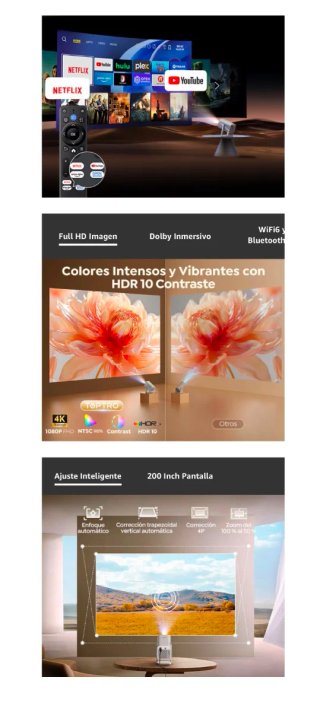 Proyector Portátil TOPTRO 4K A estrenar