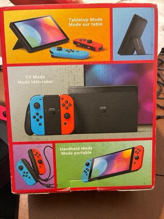 Nintendo Switch OLED + Box Completa e Accessori