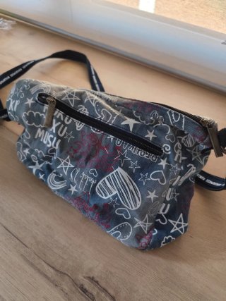 Bolso bandolera Kukuxumusu estampado