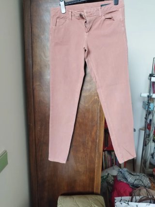 Pantalón skinny verano rosa