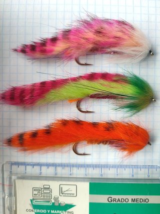 Moscas Pesca Zonker Trucha Bass Salmón