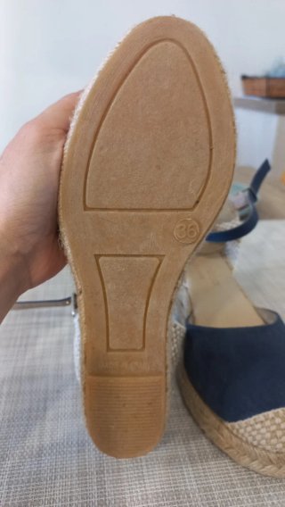 Sandalias cuña
