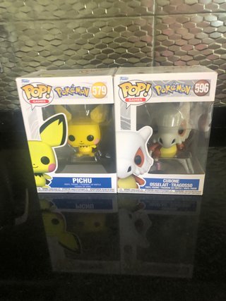 Funko Pop! Pokémon Pichu 579 y Cubone 596