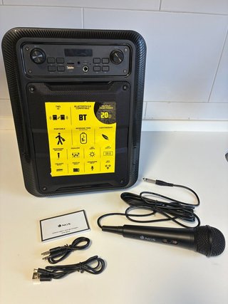 Altavoz Karaoke NGS Roller Lingo 20W + Micro