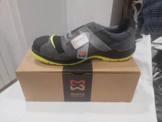Calzado laboral WURTH MODYF gris/verde
